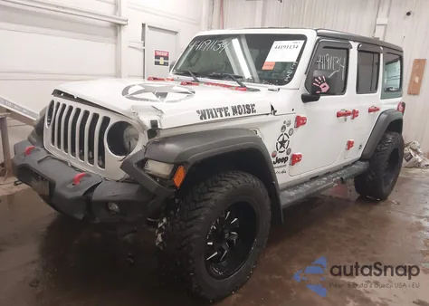 2019 Jeep Wrangler Unlimited Sport from USA, damaged, VIN 1C4HJXDG9KW660375